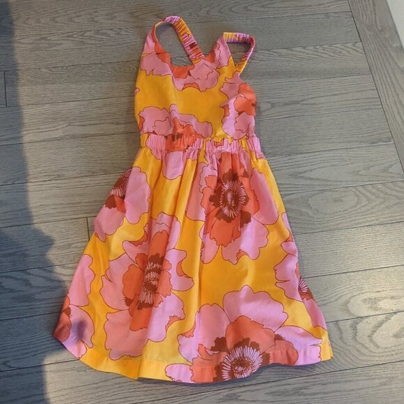 Bundle Of 3 GAP Kids Dresses & Purple Romper - Size M (7-9 Girls) Like New - Picture 3 of 7